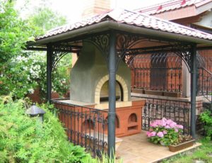 заказать кованую беседку в Херсоне цена профи строй кузня